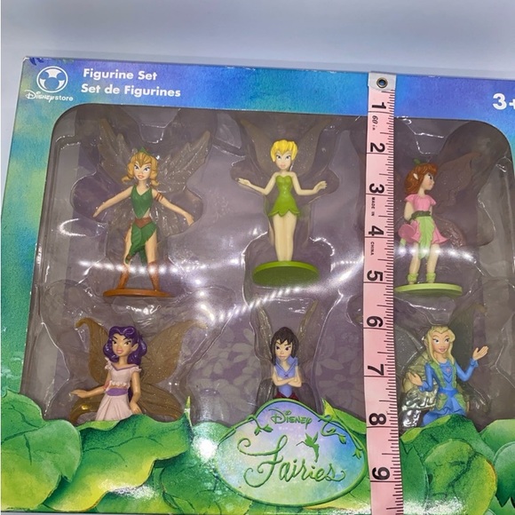 Disney Fairies Figurine Set Tinker Bell and Pixie Hollow Fairy Friends Rare - Picture 7 of 11